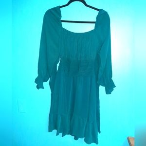 Exlura green dress
